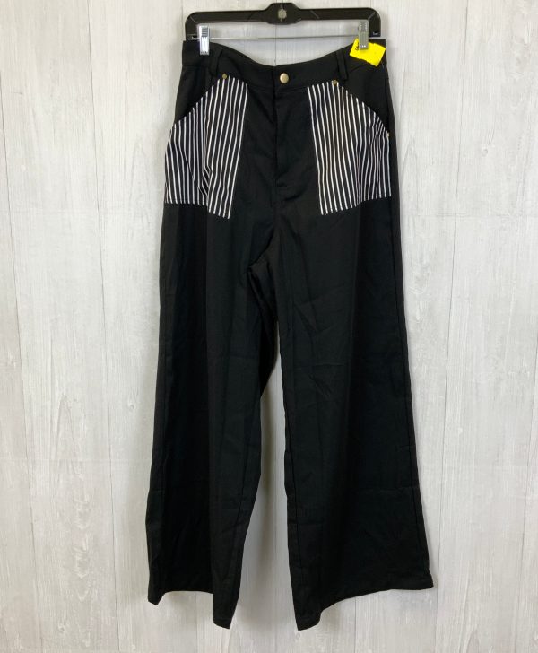 Pants Wide Leg By Shein In Black, Size: 10 Fashion