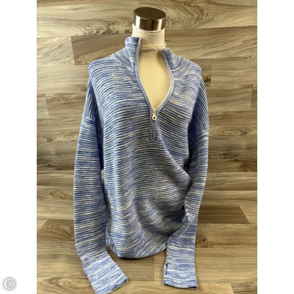 Top Long Sleeve By Aerie In Blue, Size: M Online now